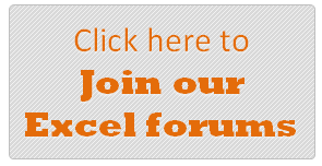 Register today to ask your Excel questions