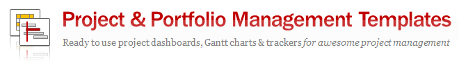 Ready to use Project & Project Portfolio Management Templates in MS Excel